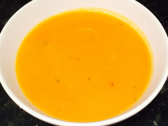 Butter nut squash soup